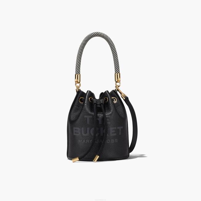 dk Marc Jacobs læderbøtteposen sort 402Z130