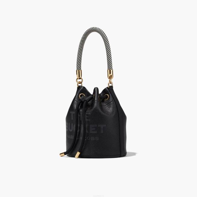 dk Marc Jacobs læderbøtteposen sort 402Z130