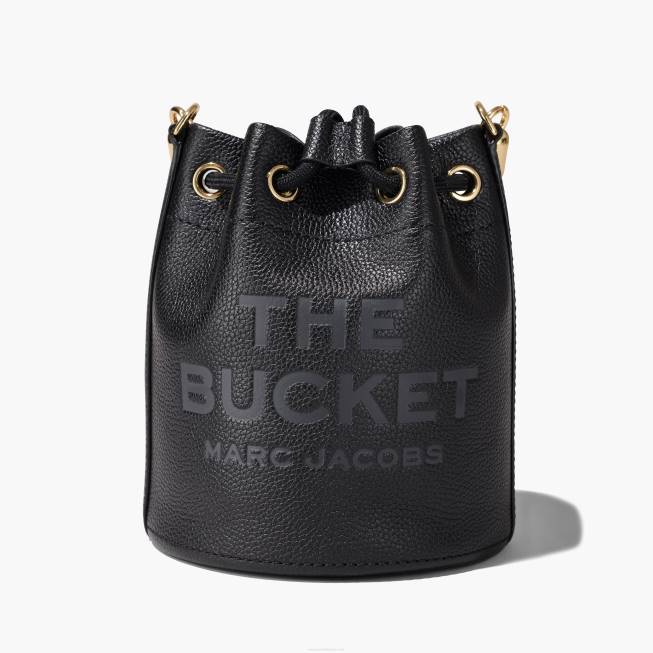 dk Marc Jacobs læderbøtteposen sort 402Z130
