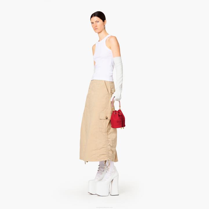 dk Marc Jacobs mikro bucket tasken i læder 0N88127