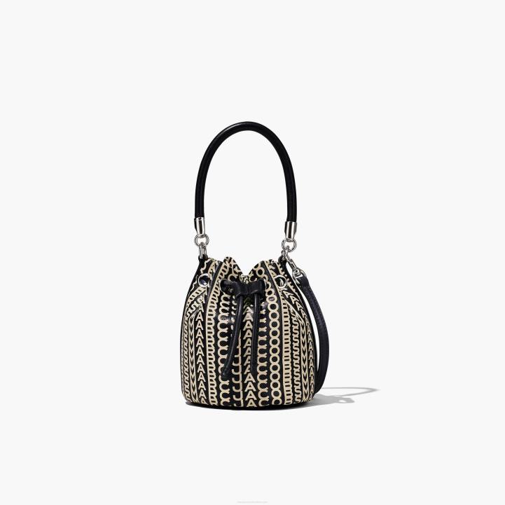 dk Marc Jacobs mikro bucket tasken i monogram læder 0N88140