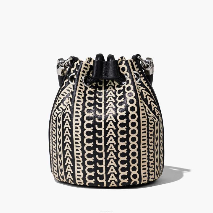 dk Marc Jacobs mikro bucket tasken i monogram læder 0N88140