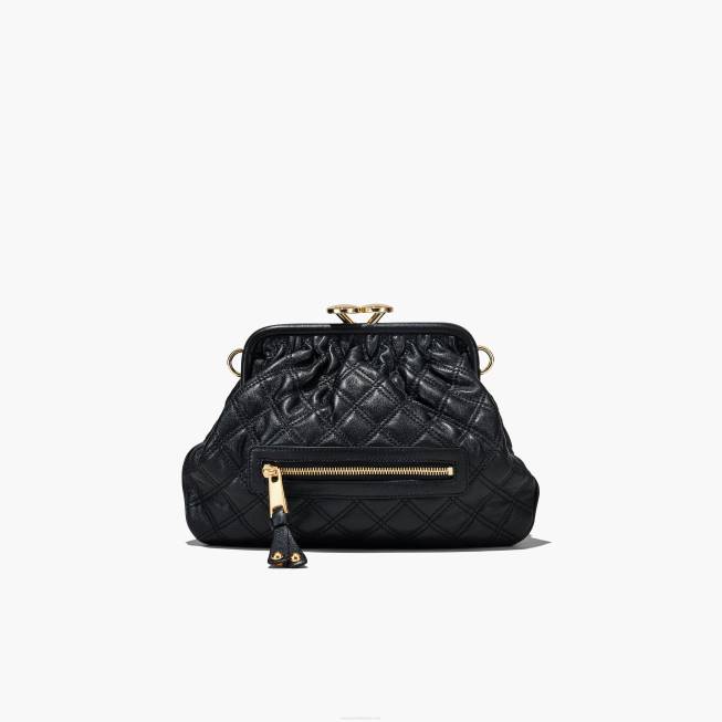 dk Marc Jacobs re-edition quiltet læder lille stamtaske sort 402Z204