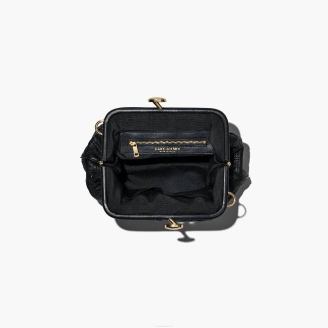 dk Marc Jacobs re-edition quiltet læder lille stamtaske sort 402Z204