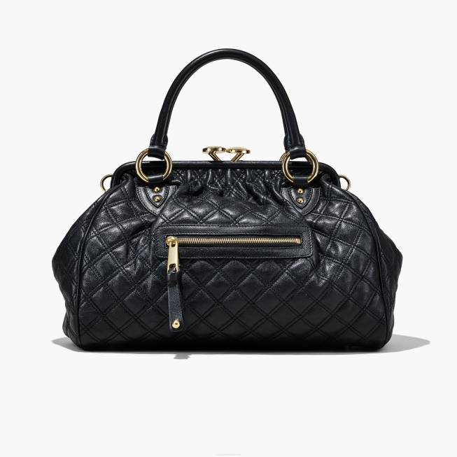 dk Marc Jacobs re-edition quiltet læder stam taske sort 402Z201