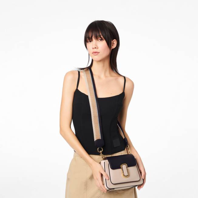 dk Marc Jacobs colorblock kæden mini taske greige multi 402Z223
