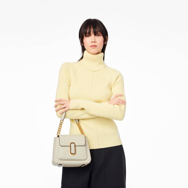dk Marc Jacobs kæden mini taske ny sky hvid 402Z221