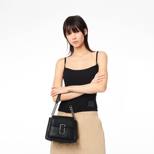 dk Marc Jacobs kæden mini taske sort/sølv 402Z224