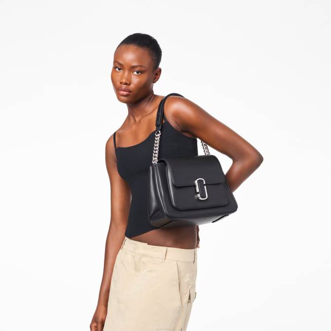 dk Marc Jacobs kædetasken sort/sølv 402Z225