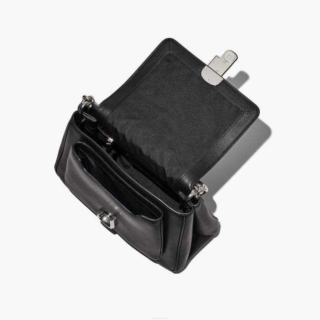 dk Marc Jacobs kædetasken sort/sølv 402Z225