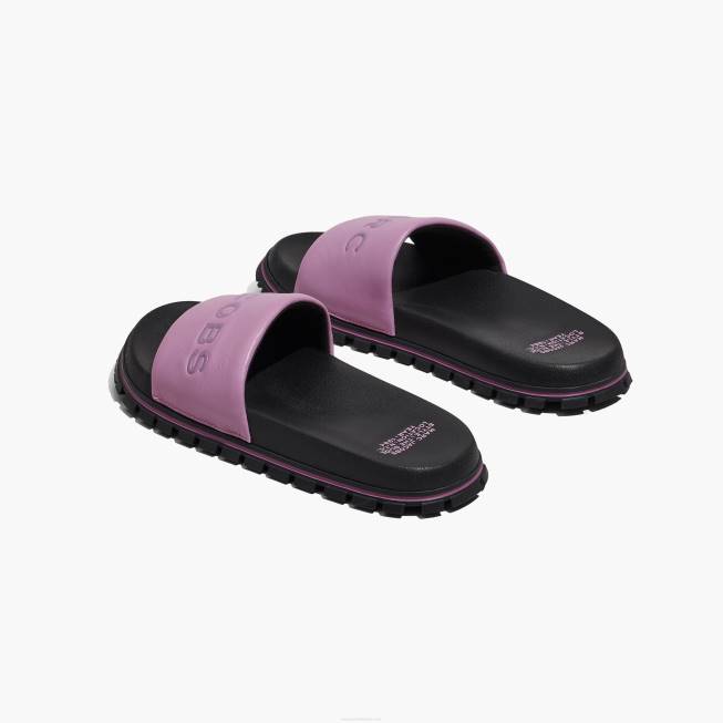 dk Marc Jacobs læder slide lilas 402Z591