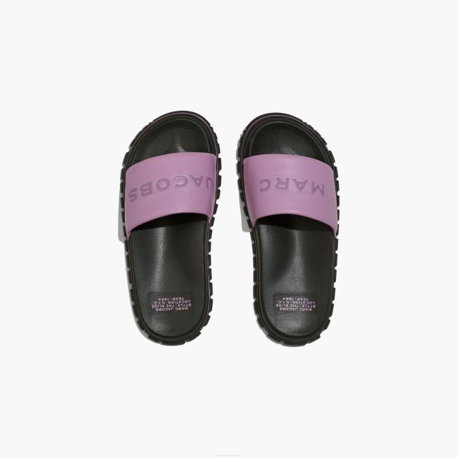 dk Marc Jacobs læder slide lilas 402Z591