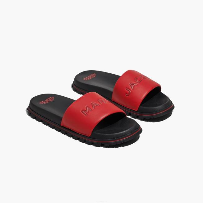 dk Marc Jacobs læderglideren rød 402Z589