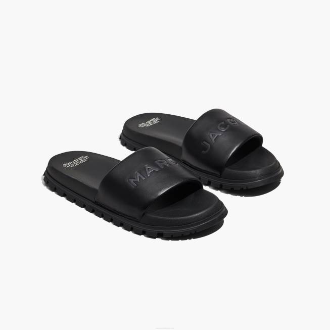 dk Marc Jacobs lædersliden sort 402Z590
