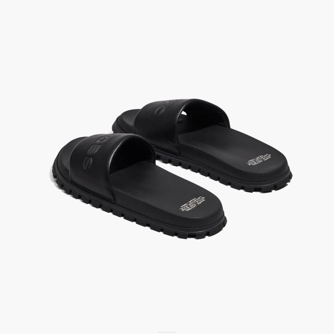 dk Marc Jacobs lædersliden sort 402Z590