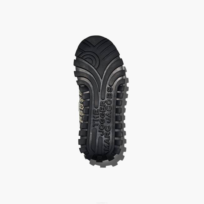 dk Marc Jacobs den monogram læder jogger sort/hvid 402Z499
