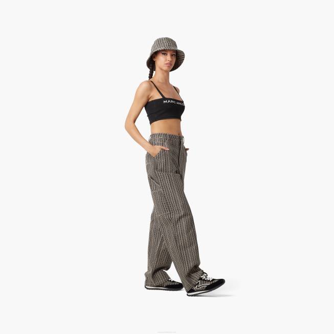 dk Marc Jacobs monogram jogger sort/hvid 402Z521