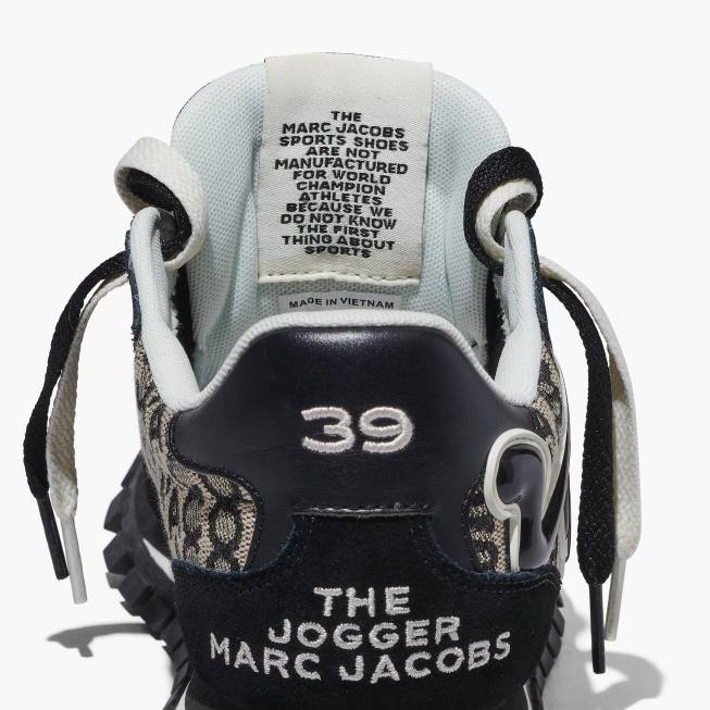 dk Marc Jacobs monogram jogger sort/hvid 402Z521