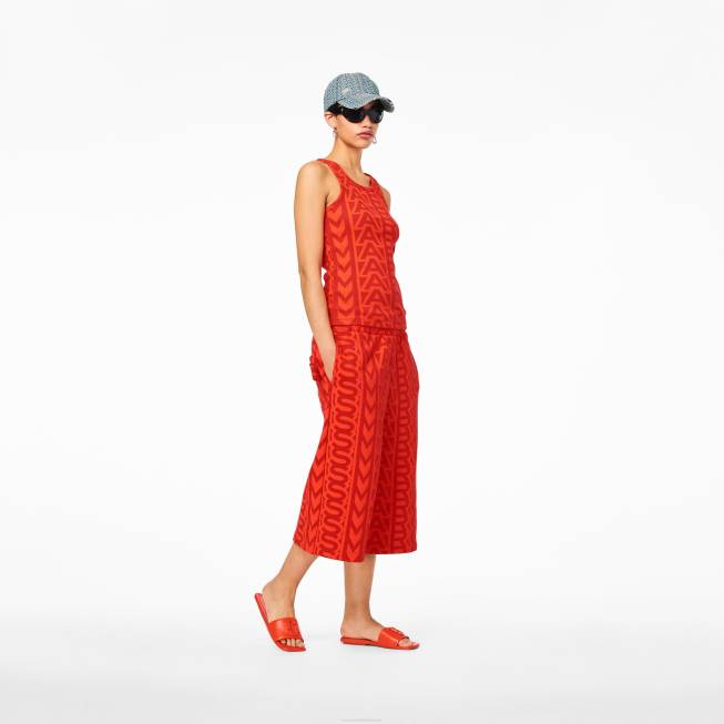 dk Marc Jacobs lædersandalen elektrisk orange 402Z584