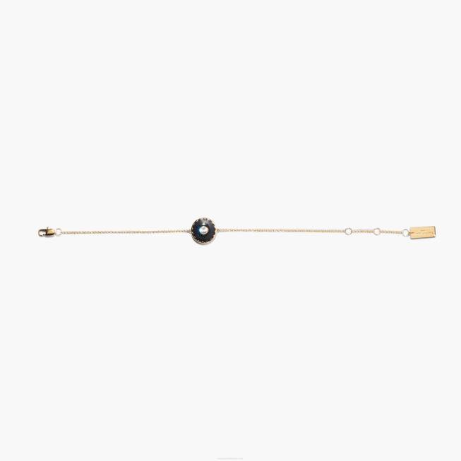 dk Marc Jacobs medaljonarmbåndet sort/guld 402Z433