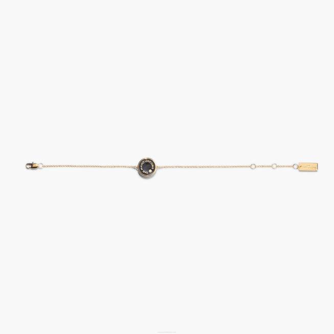 dk Marc Jacobs medaljonarmbåndet sort/guld 402Z433
