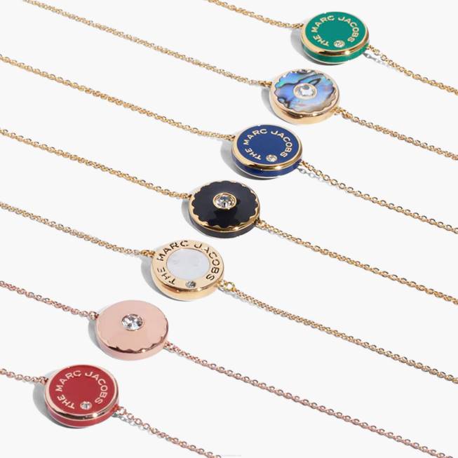dk Marc Jacobs medaljonarmbåndet sort/guld 402Z433