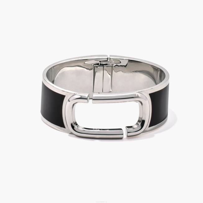 dk Marc Jacobs det store hængselarmring sort/sølv 402Z427