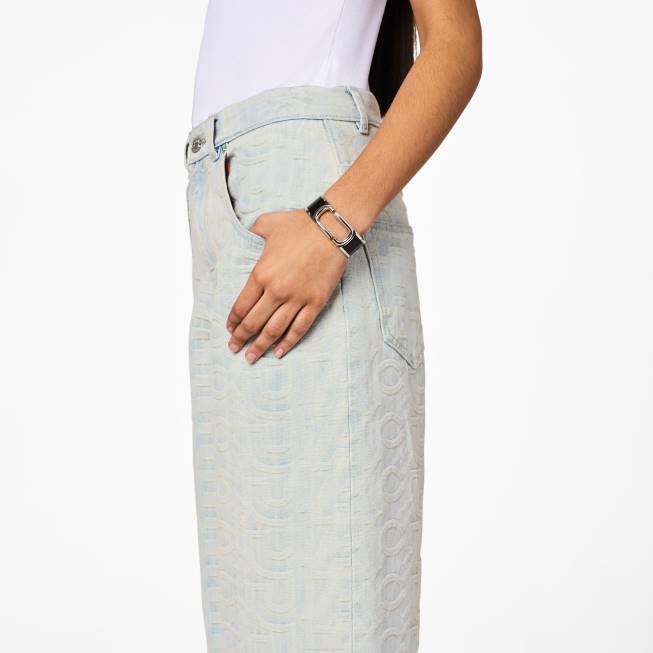 dk Marc Jacobs det store hængselarmring sort/sølv 402Z427