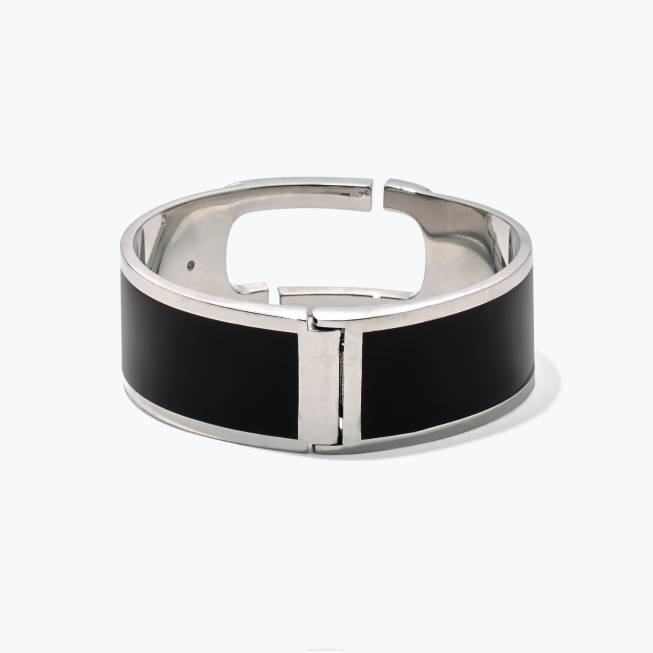 dk Marc Jacobs det store hængselarmring sort/sølv 402Z427
