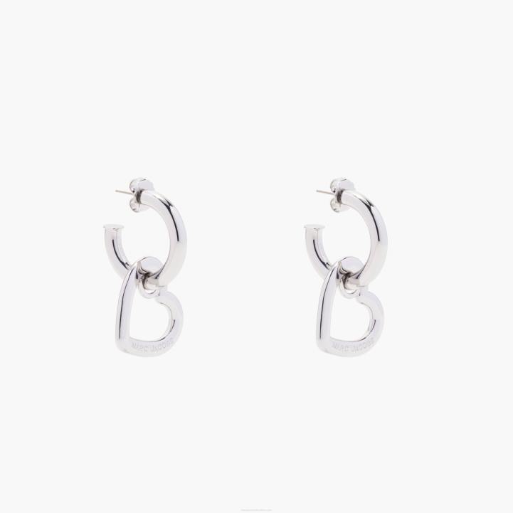 dk Marc Jacobs de charmerede dobbelte hjertebøjler 0N88443