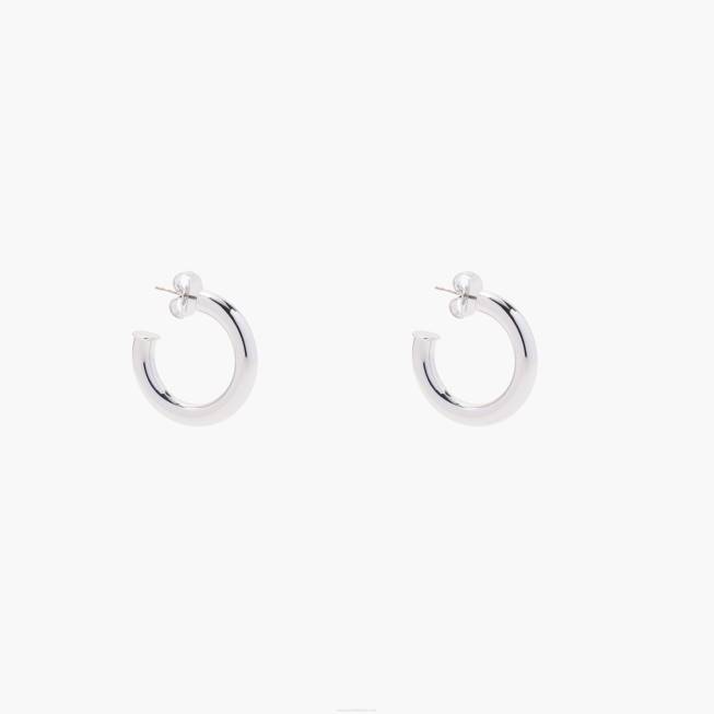 dk Marc Jacobs de charmerede dobbelte hjertebøjler krystal/sølv 402Z443