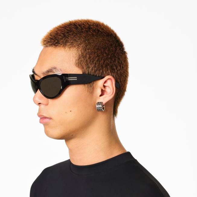 dk Marc Jacobs de monogramgraverede bøjler i ældet sølv 402Z439