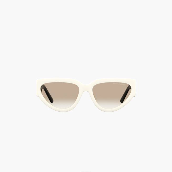 dk Marc Jacobs cat eye solbriller hvid/sort 402Z376