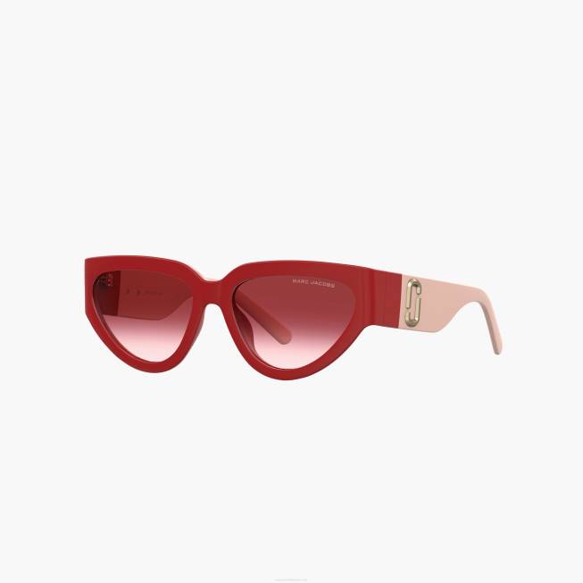 dk Marc Jacobs cat eye solbriller rød 402Z375