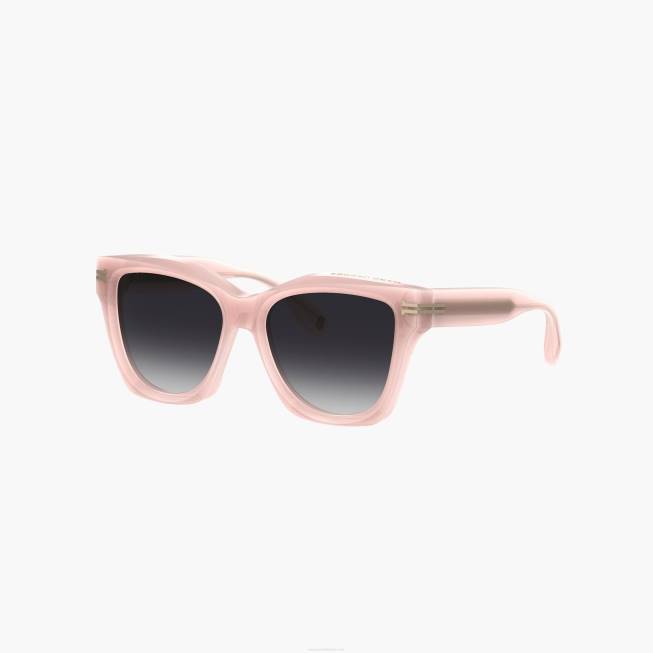 dk Marc Jacobs ikon kant overdimensionerede firkantede solbriller pink 402Z373