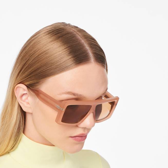 dk Marc Jacobs ikon rektangulære solbriller nøgen 402Z385