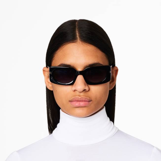 dk Marc Jacobs ikon rektangulære solbriller sort 402Z374