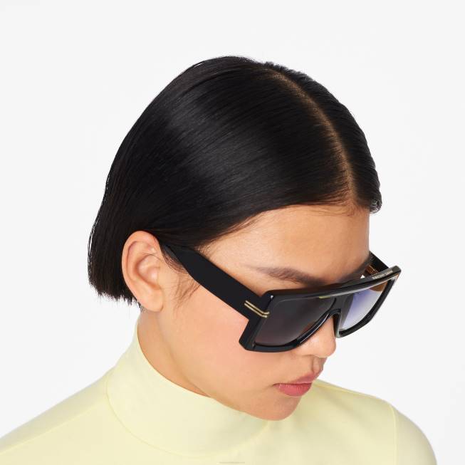 dk Marc Jacobs ikon rektangulære solbriller sort 402Z386