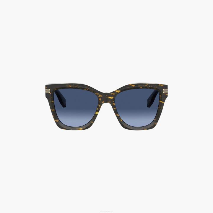 dk Marc Jacobs ikonkant overdimensionerede firkantede solbriller 0N88389