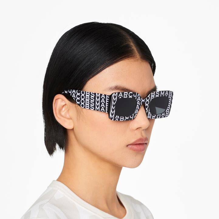 dk Marc Jacobs monogram rektangulære solbriller 0N88391
