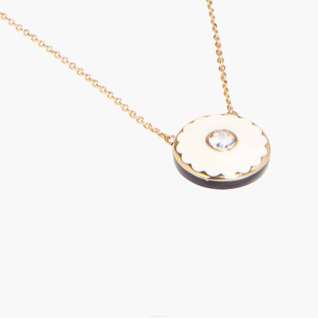dk Marc Jacobs medaljonvedhænget creme/guld 402Z419