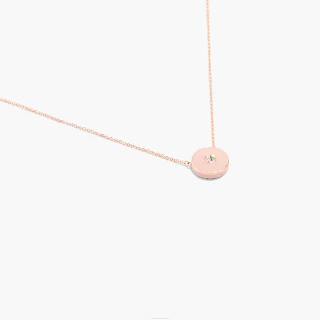 dk Marc Jacobs medaljonvedhænget sand/rosaguld 402Z420
