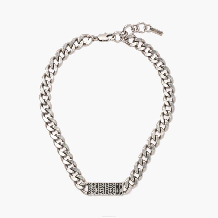 dk Marc Jacobs stregkode monogram id kæde halskæde 0N88418