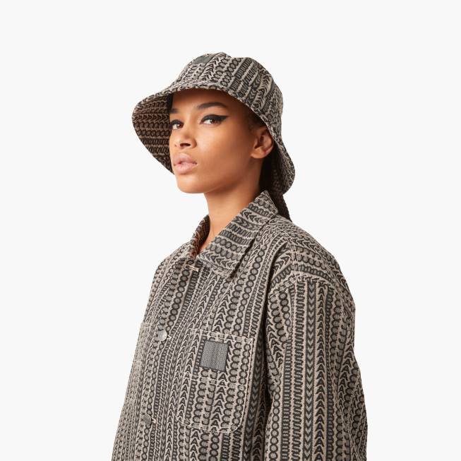 dk Marc Jacobs monogram bøttehat beige multi 402Z394