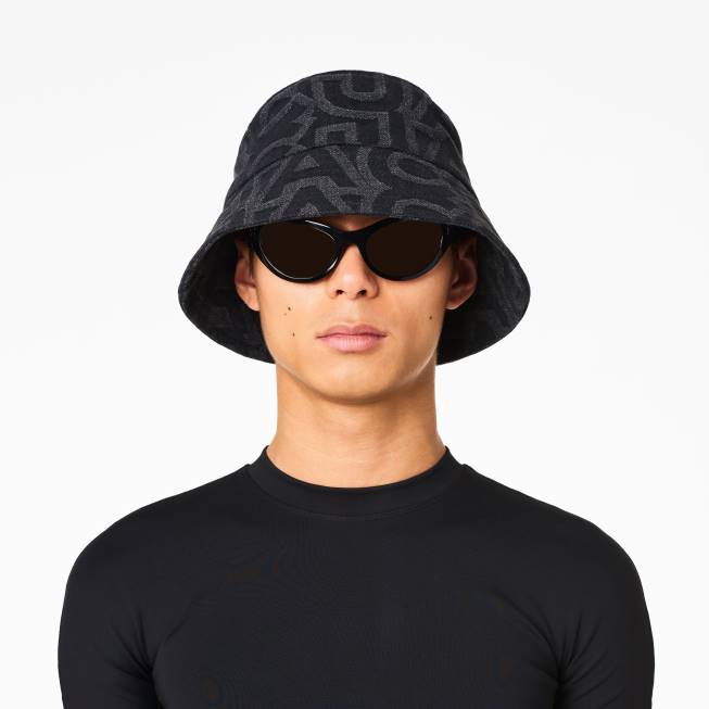 dk Marc Jacobs monogram bøttehat sort 402Z392