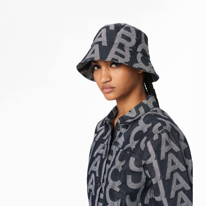 dk Marc Jacobs monogram denim bøttehat 0N88393