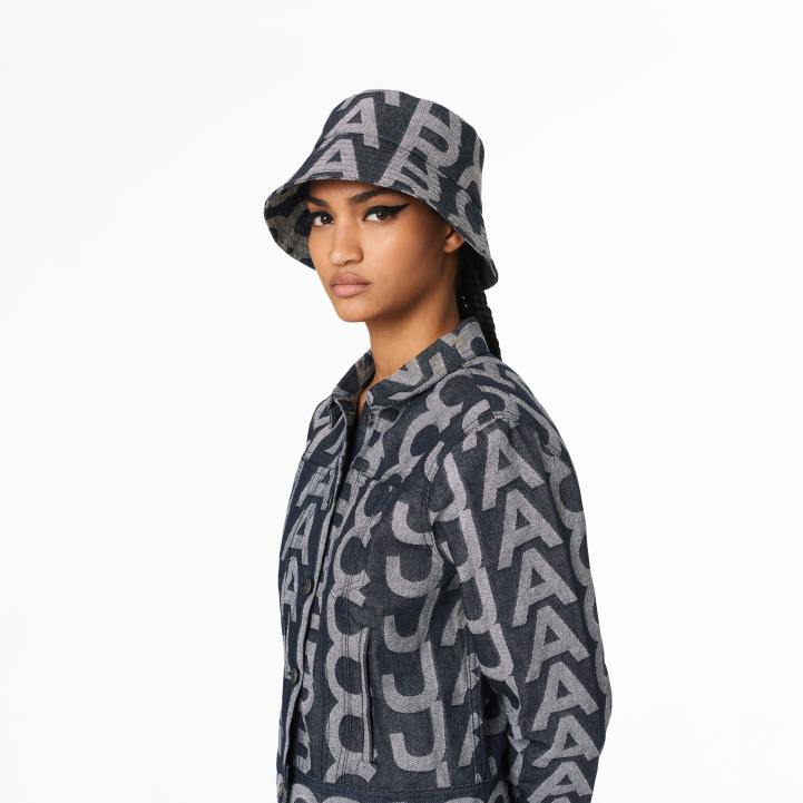 dk Marc Jacobs monogram denim bøttehat 0N88393