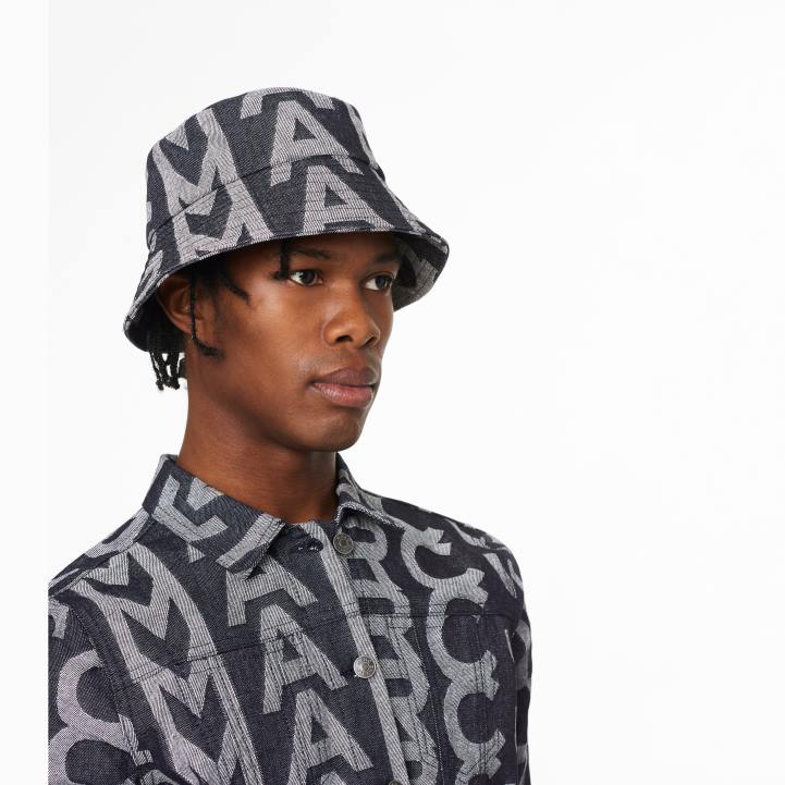 dk Marc Jacobs monogram denim bøttehat 0N88393