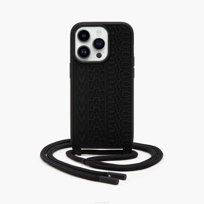dk Marc Jacobs monogram iphone 14 pro crossbody cover sort 402Z400