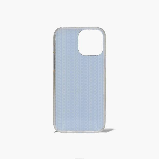 dk Marc Jacobs monogram iphone cover 14 pro grå/flurogrøn 402Z408